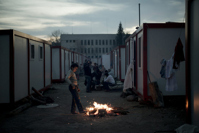 The Children of Harmanli Face a Bleak Winter. Photo: UNHCR / D. Kashavelov / November 2013